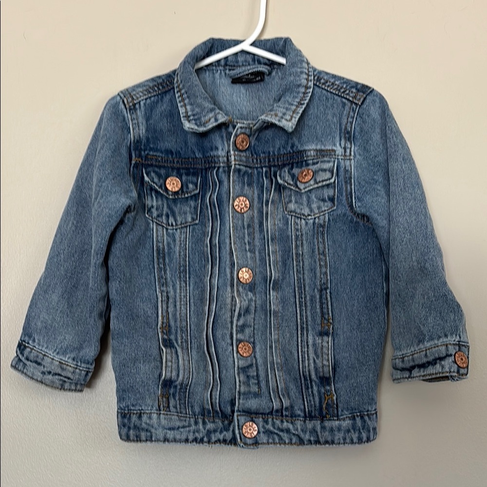 Little Bipsy toddler denim jacket - Picture 2 of 6